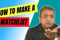 How to make a watchlist - YouTube