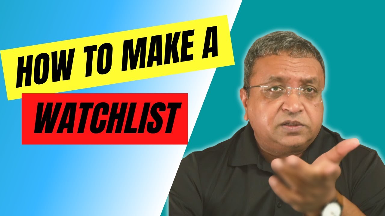 How to make a watchlist - YouTube