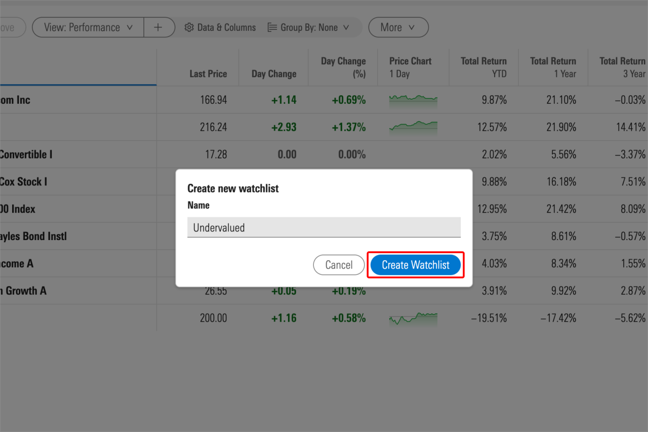 How To Create A Watchlist Across Different Platforms
