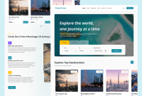 A Responsive Travel Booking website :: Behance How To Navigate Travel Booking Websites Efficiently